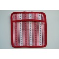Peggy Wilkins Madison Red Peg Bag
